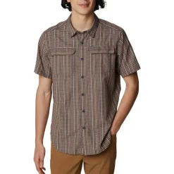 COLUMBIA Silver Ridge Plaid skjorte SS, herre Clearance