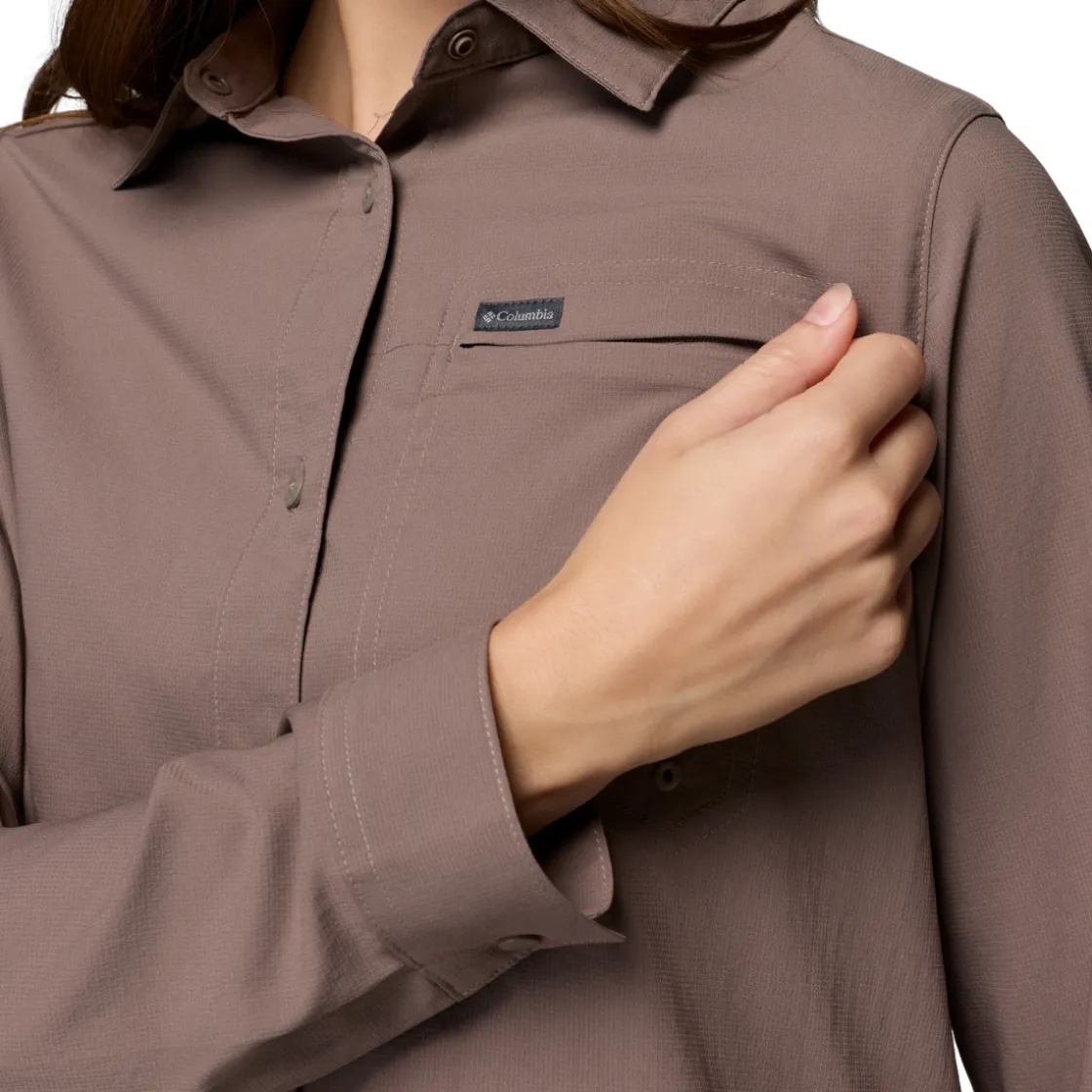 COLUMBIA SilverRidge Utility II Skjorte, dame (Iron) Discount