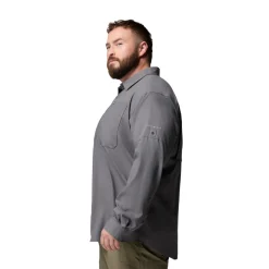 COLUMBIA Silver Ridge Utility II LS Skjorte, herre (City Grey) Best