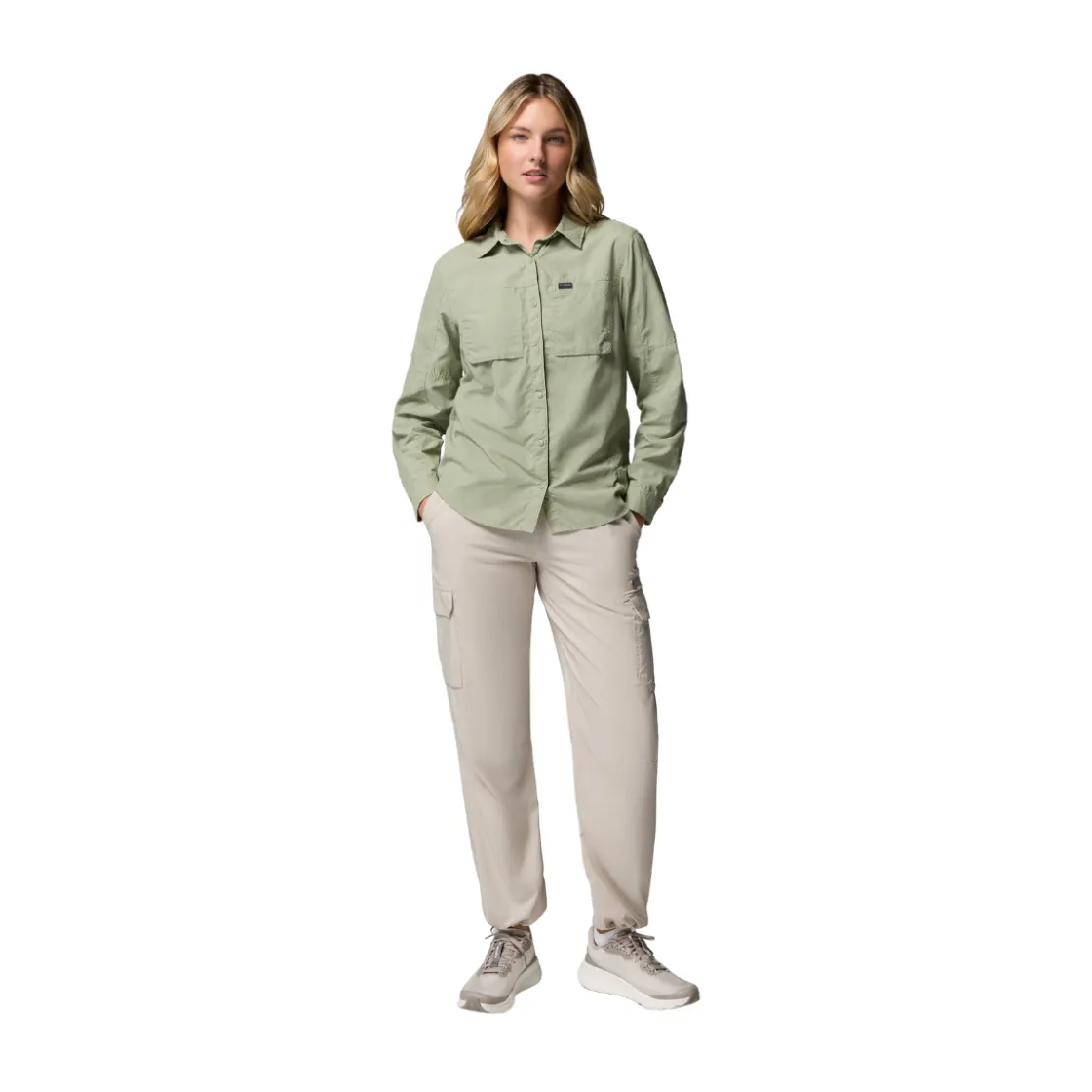 COLUMBIA Skien Valley Cargo Pants, dame (Dark Stone) New