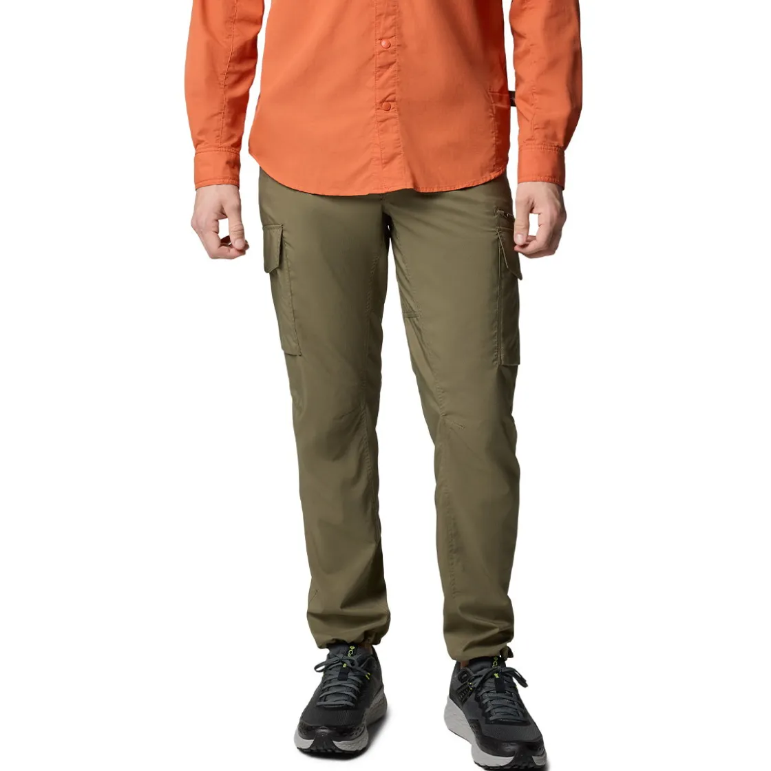 COLUMBIA Skien Valley Cargo Pants, herre (Stone Green) Sale