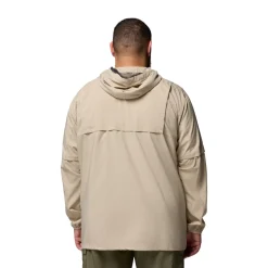 COLUMBIA Skien Valley Hooded LS Sommer- og myggejakke, herre (Acient Fossil)