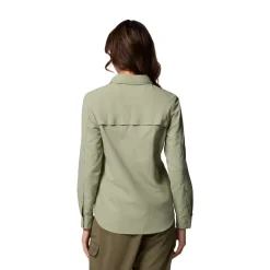 COLUMBIA Skien Valley LS Shirt, dame (Safari) Outlet