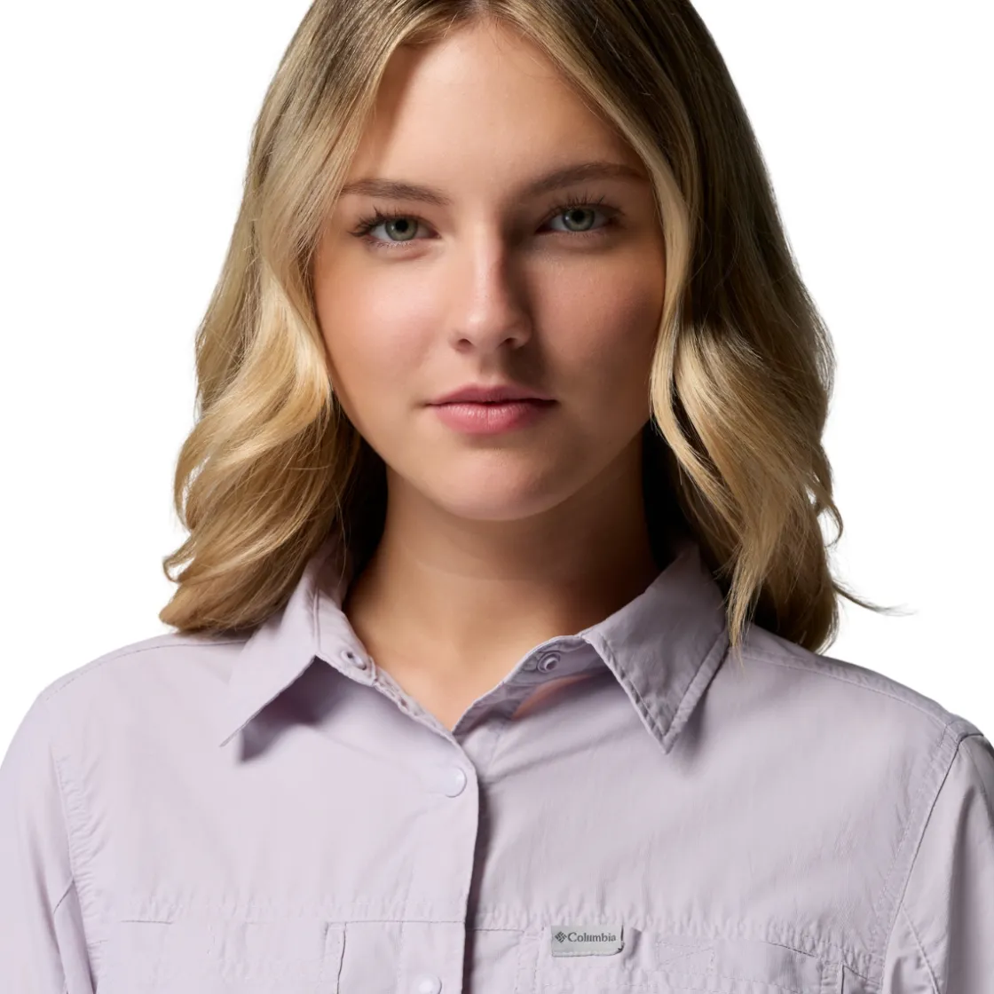 COLUMBIA Skien Valley LS Shirt, dame (Lavender) Outlet
