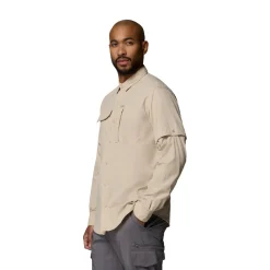 COLUMBIA Skien Valley LS Skjorte, herre (Accient Fossil) Online