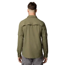 COLUMBIA Skien Valley LS Skjorte, herre (Stone Green) Sale