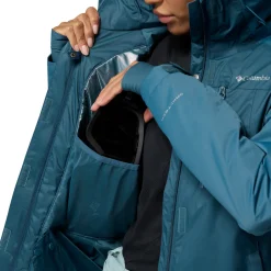 COLUMBIA Snowy Summit Insulated skijakke, dame (Everblue Dobby) Clearance