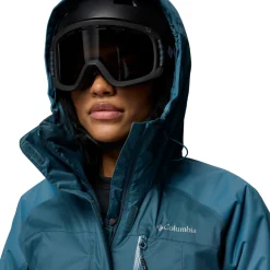 COLUMBIA Snowy Summit Insulated skijakke, dame (Everblue Dobby) Clearance
