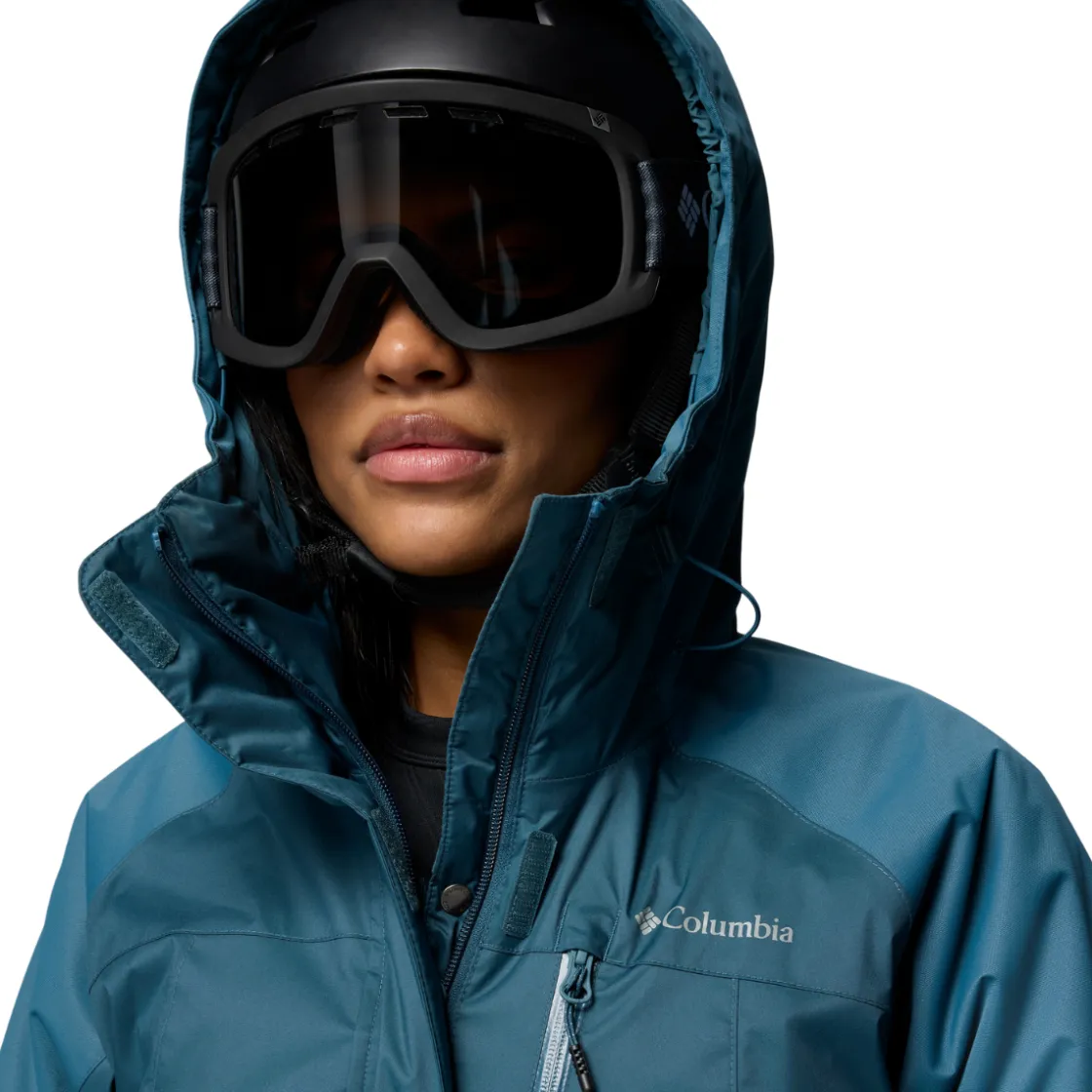 COLUMBIA Snowy Summit Insulated skijakke, dame (Everblue Dobby) Clearance
