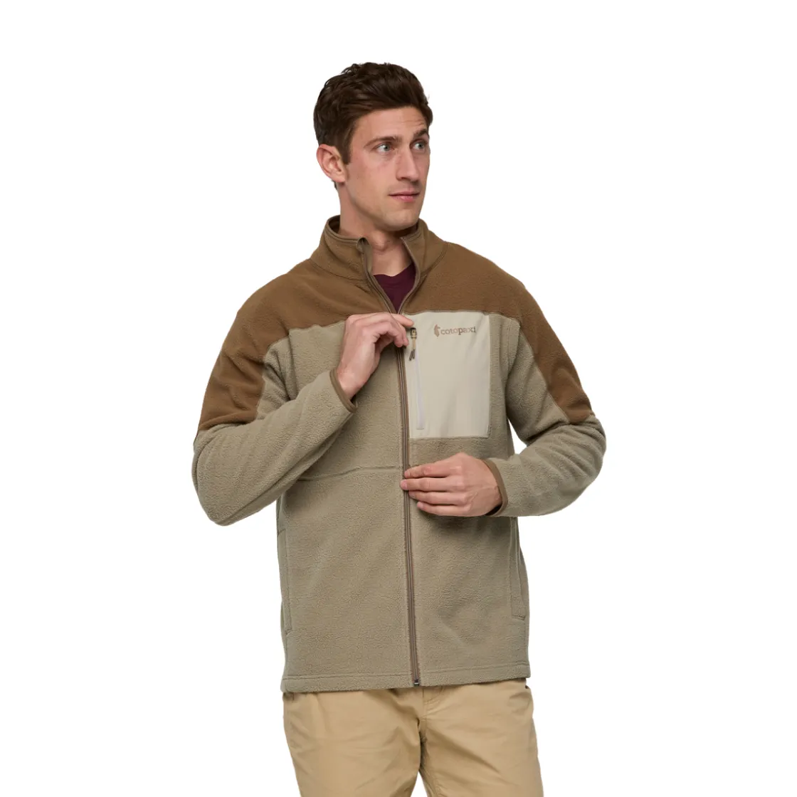 COTOPAXI Abrazo Fleece, herre (Dune)