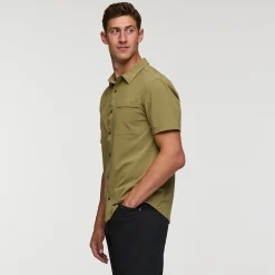 COTOPAXI Cambio Button Up Skjorte, herre (Moss) Outlet