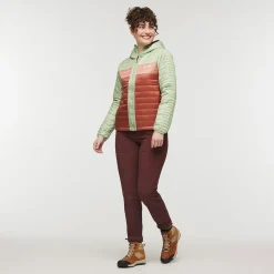 COTOPAXI Capa Insulated Hooded jakke, dame (Green Tea) Best
