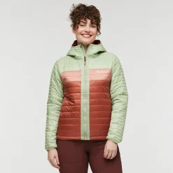 COTOPAXI Capa Insulated Hooded jakke, dame (Green Tea) Best