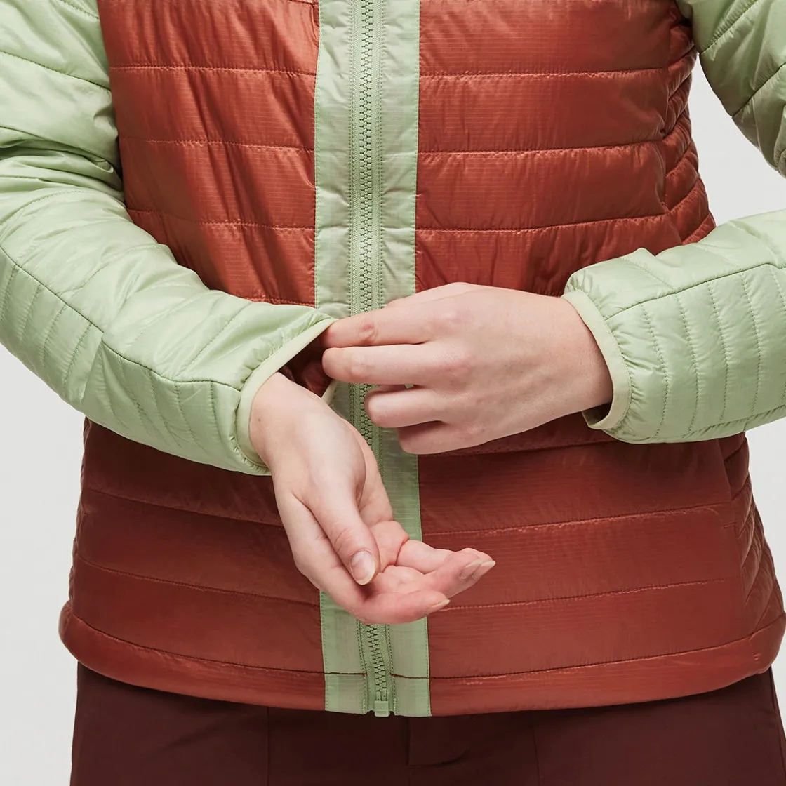 COTOPAXI Capa Insulated Hooded jakke, dame (Green Tea) Best