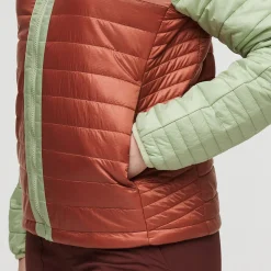 COTOPAXI Capa Insulated Hooded jakke, dame (Green Tea) Best