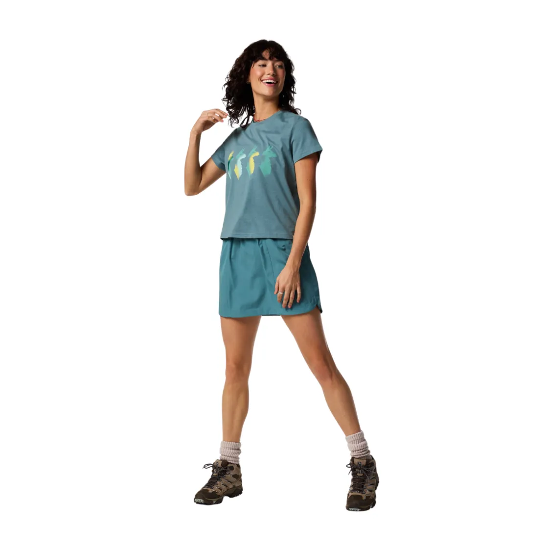 COTOPAXI Cuatro Bitmap T-shirt, dame (Everglade) Outlet