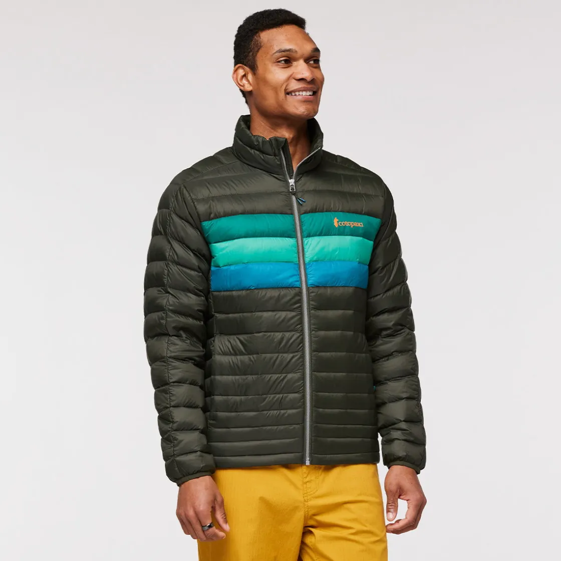 COTOPAXI Fuego Down dunjakke, herre (Woods Stripes) Best
