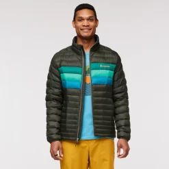 COTOPAXI Fuego Down dunjakke, herre (Woods Stripes) Best