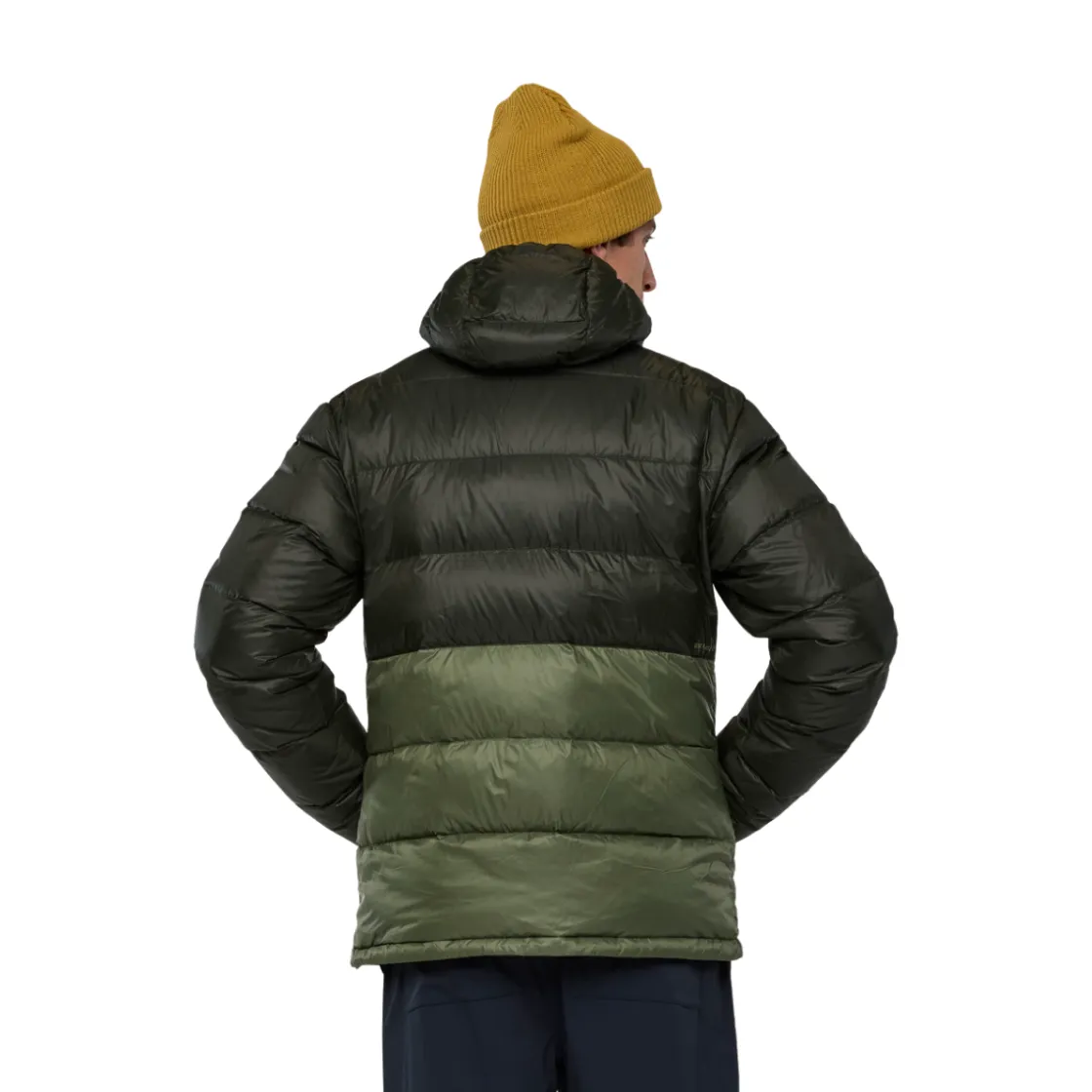 COTOPAXI Fuego Max Down Hooded Dunjakke, herre (Woods and Fatigue)