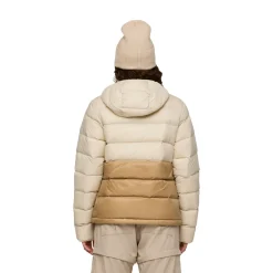 COTOPAXI Fuego Max Down Hooded Dunjakke, dame (Cream and Khaki) Outlet