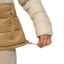 COTOPAXI Fuego Max Down Hooded Dunjakke, dame (Cream and Khaki) Outlet