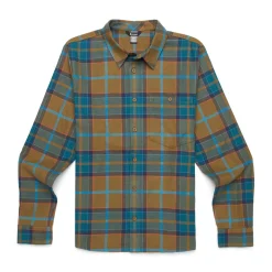 COTOPAXI Quedo Flannel skjorte, herre (Live Oak Plaid)