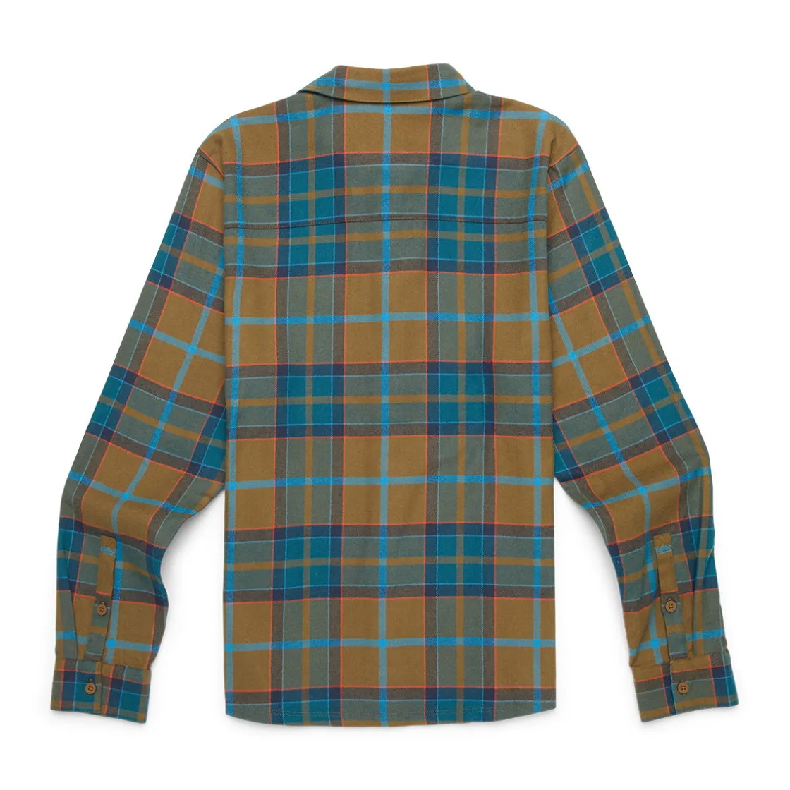 COTOPAXI Quedo Flannel skjorte, herre (Live Oak Plaid)