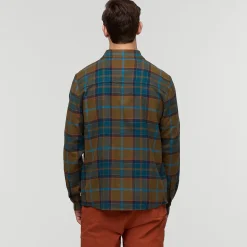 COTOPAXI Quedo Flannel skjorte, herre (Live Oak Plaid)