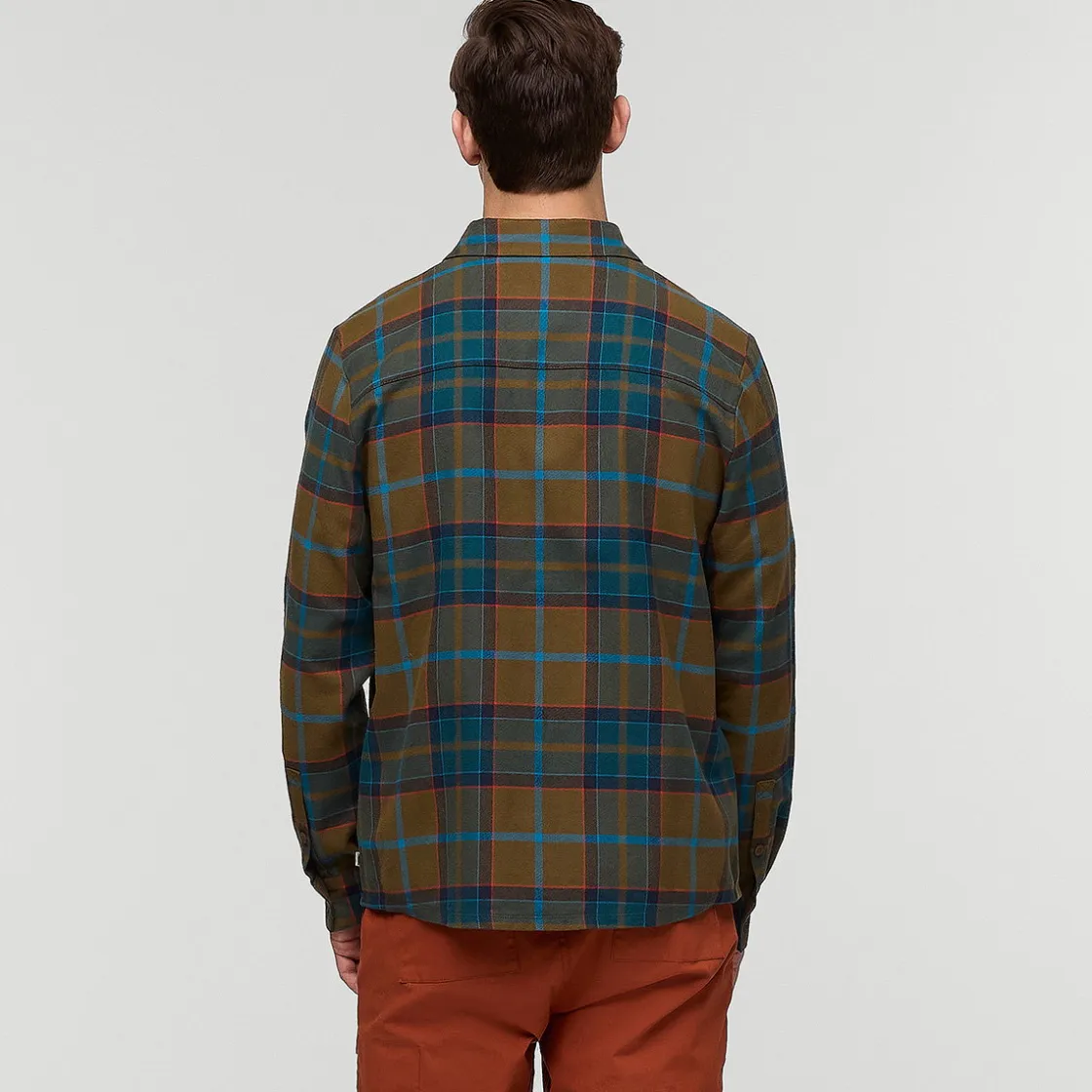 COTOPAXI Quedo Flannel skjorte, herre (Live Oak Plaid)
