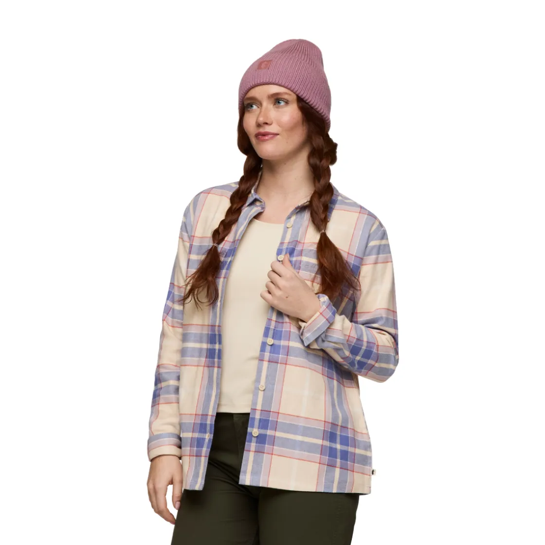COTOPAXI Quedo Flannel Skjorte, dame (Cream) Best