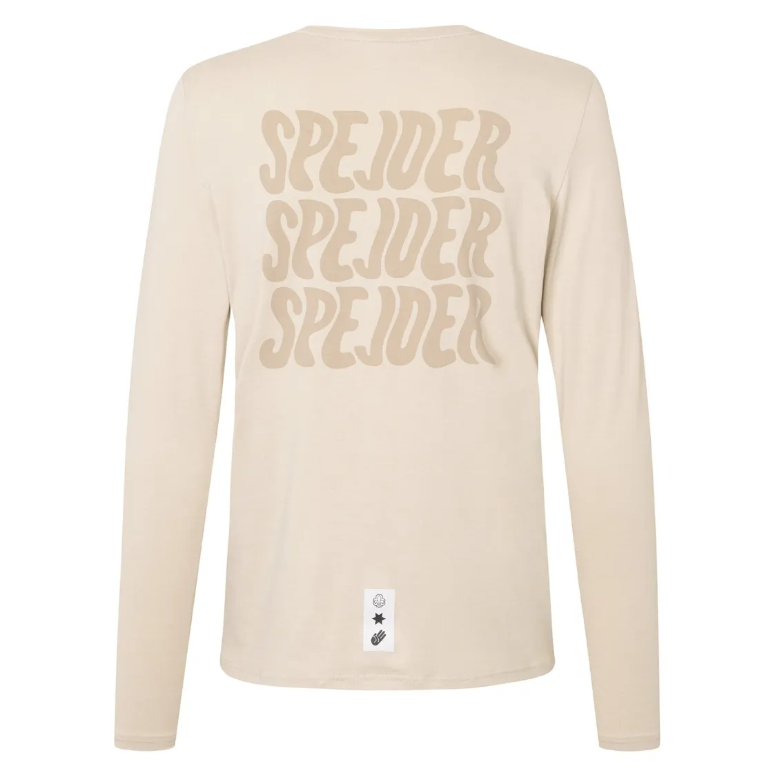 DET DANSKE SPEJDERKO DDS x Saysky Pace Long Sleeve løbetrøje (Beige Melange)