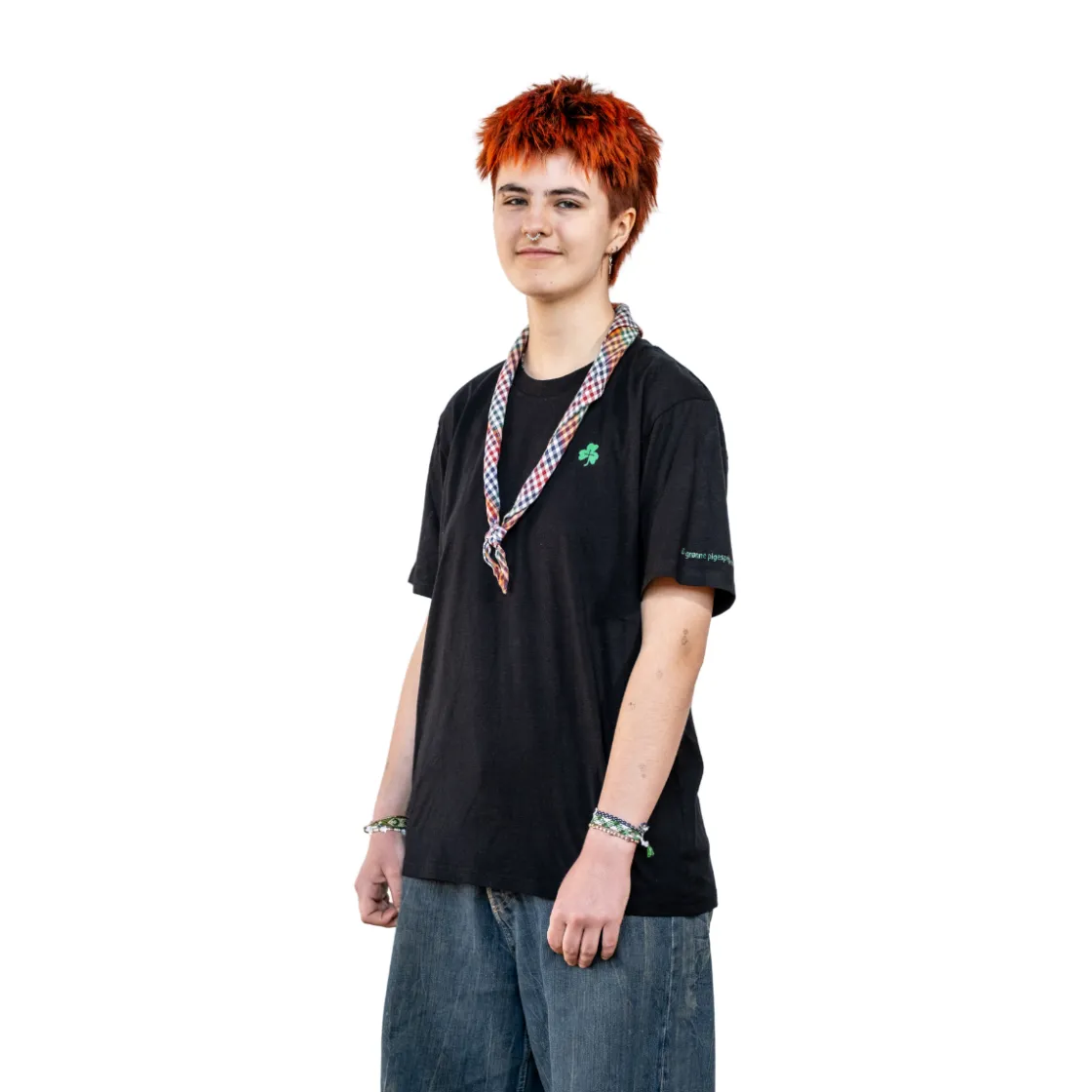 DEGRØNNEPIGESPEJDERE De grønne pigespejdere T-shirt Kløver Outlet