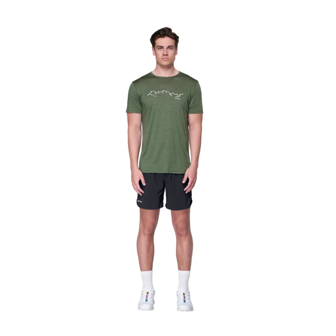 DEVOLD Active Skyline 130 Merino Tee, herre (Forest) Discount