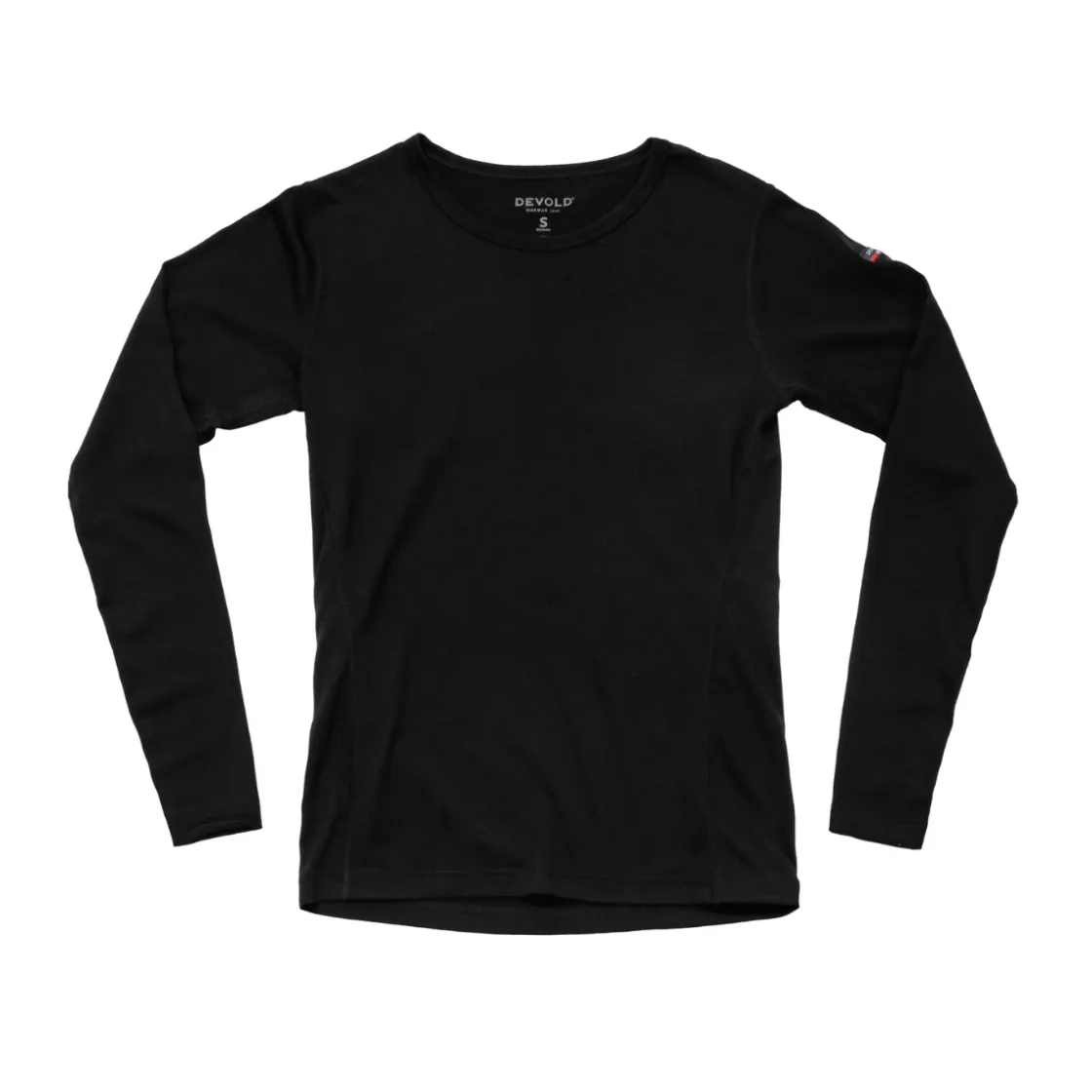 DEVOLD Breeze Merino 150 Breeze Shirt, dame (Black) Sale