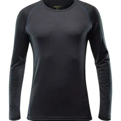 DEVOLD Breeze Merino 150 trøje, herre (Black) Best