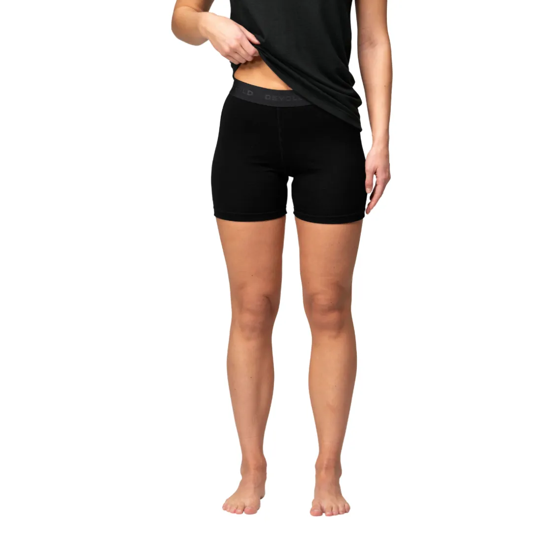 DEVOLD Breeze Plus Merino 200 Boxershorts, dame (Black) Discount