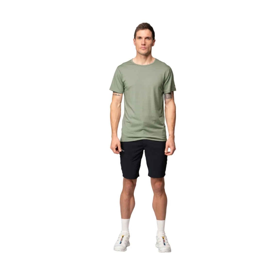 DEVOLD Breeze Plus Merino 200 Tee, herre (Fog) Best
