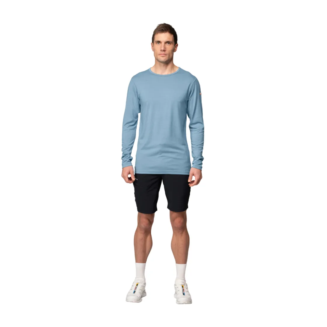 DEVOLD Breeze Plus Merino 200 Trøje, herre (Skyblue) Sale