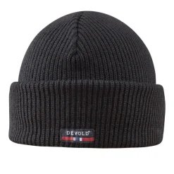 DEVOLD Cap strikhue i 100% uld New