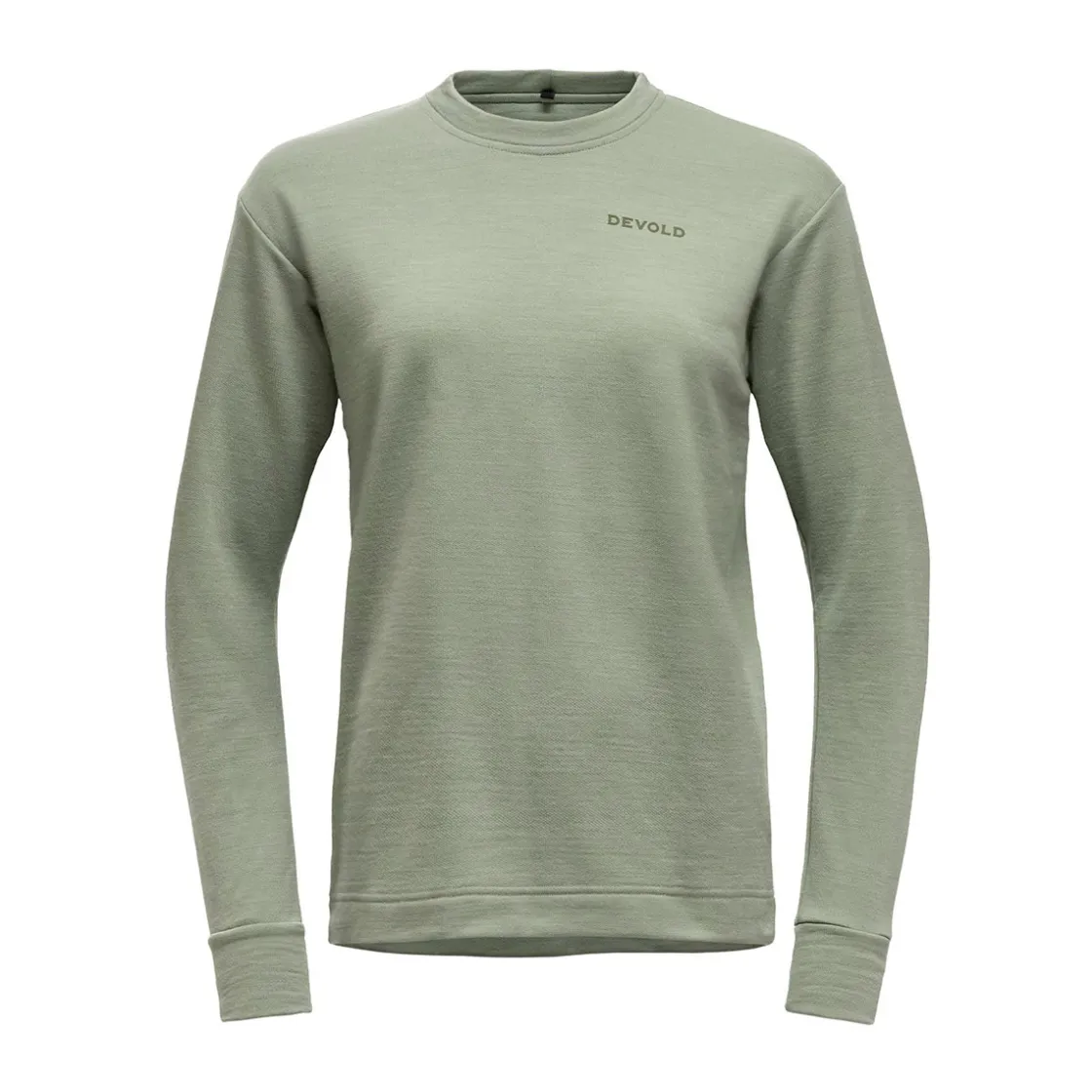 DEVOLD Everyday Merino 210 Crew, dame (Fog) Best