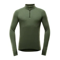 DEVOLD Expedition Merino 235 Zip Neck trøje, herre (Forest) Discount