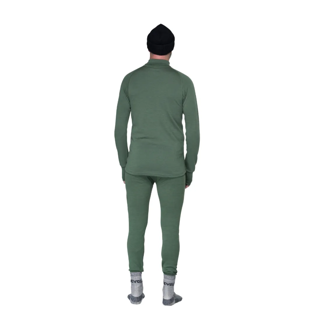 DEVOLD Expedition Merino 235 Zip Neck trøje, herre (Forest) Discount