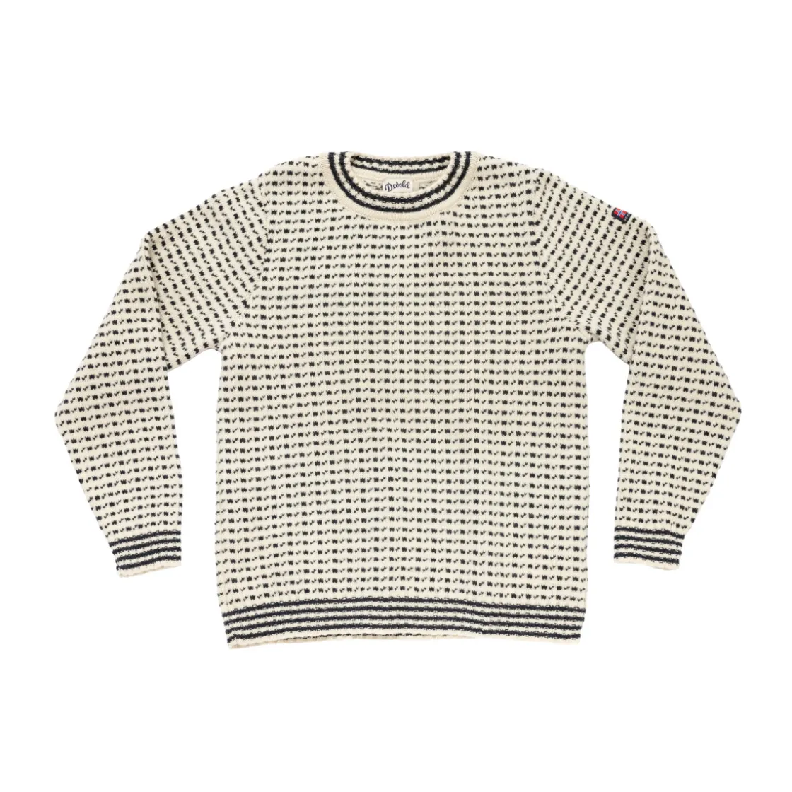DEVOLD Islender Refined sweater (Offwhite Ink) Best