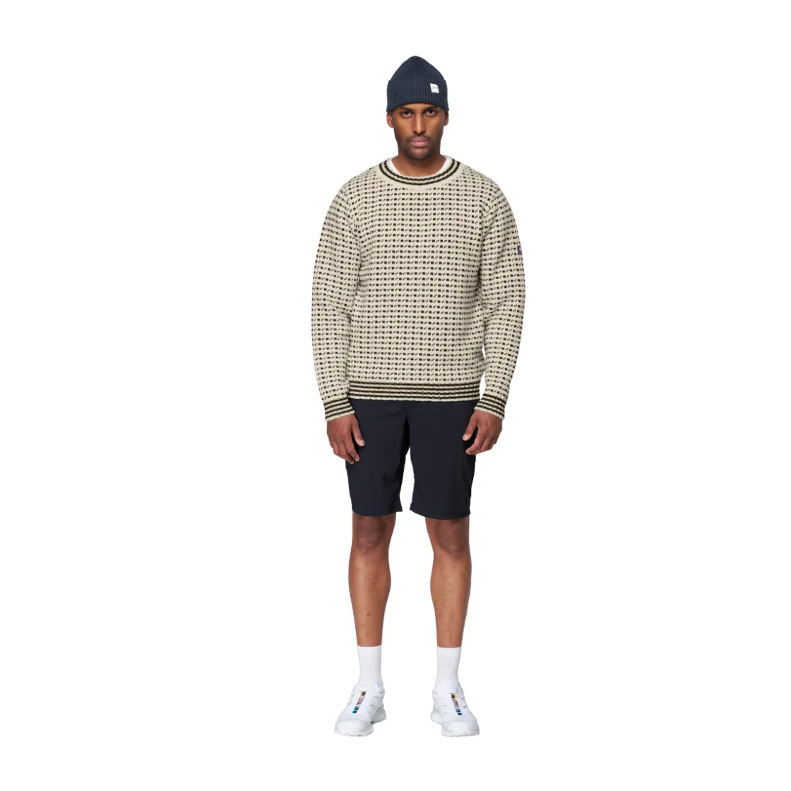 DEVOLD Islender Refined sweater (Offwhite Ink) Best