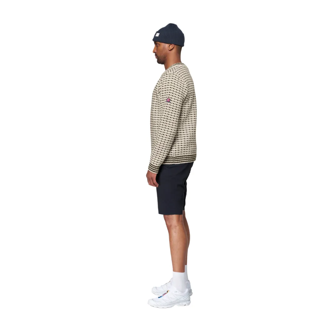 DEVOLD Islender Refined sweater (Offwhite Ink) Best