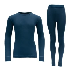 DEVOLD Outdoor Wool Set Uldundertøj, junior (10-16 år) Best