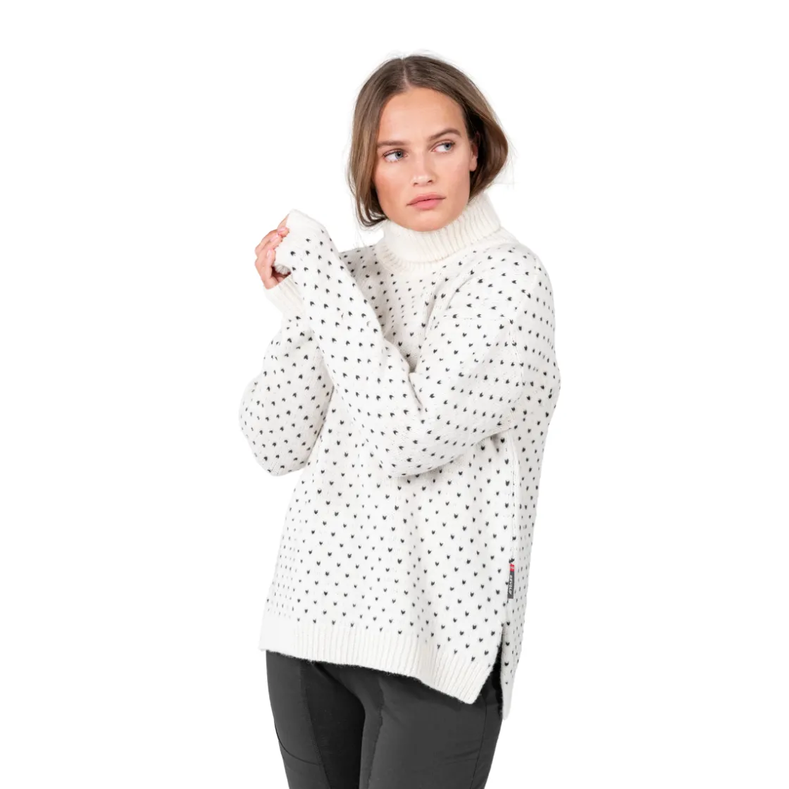 DEVOLD Sørisen Wool High Neck Sweater, dame Outlet