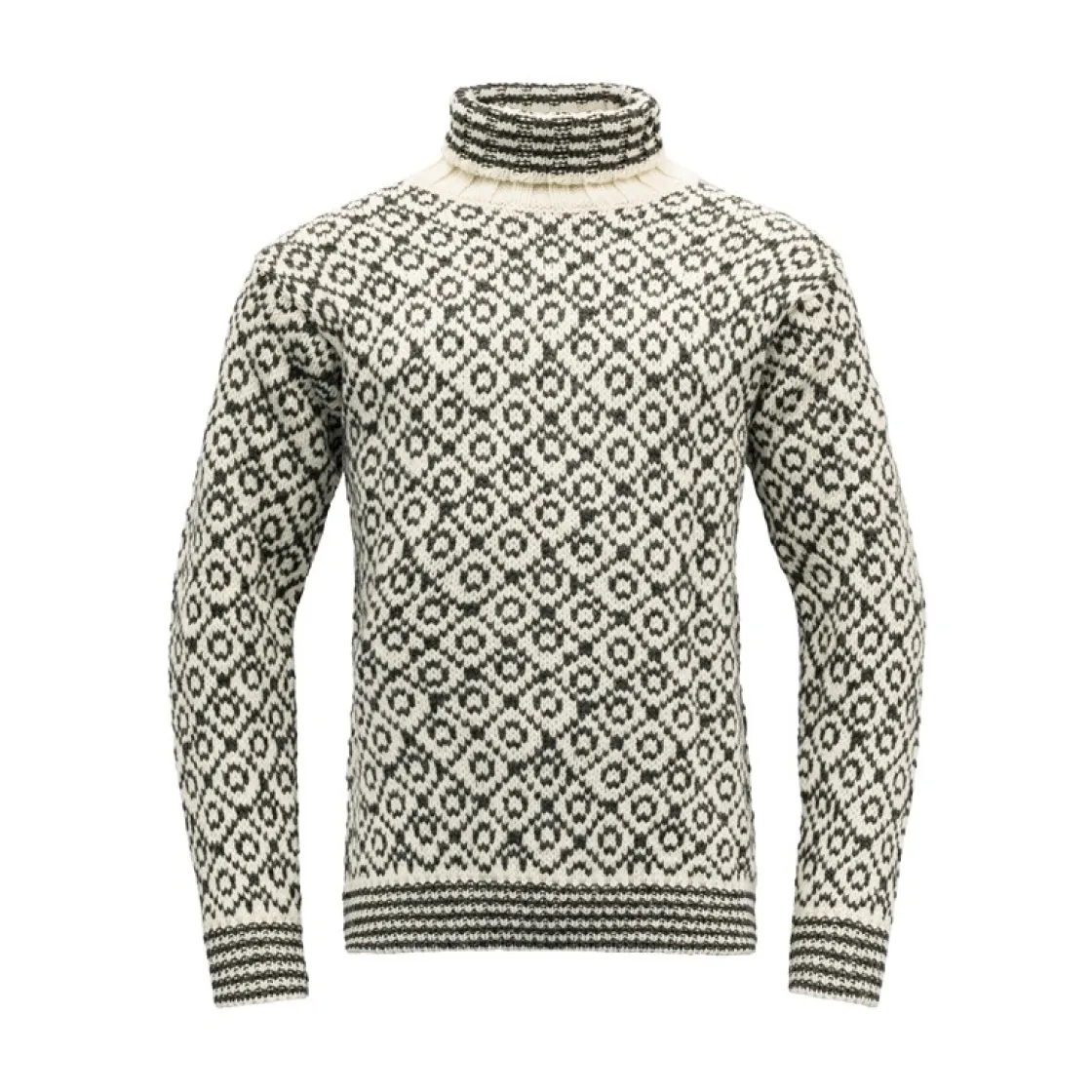 DEVOLD Svalbard Sweater High Neck (Offwhite) Clearance