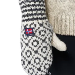 DEVOLD Svalbard Wool Mitten (Offwhite / Anthracite) Discount