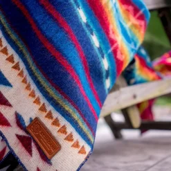 ECUADANE Mountain Plaid, Cotacachi Water New